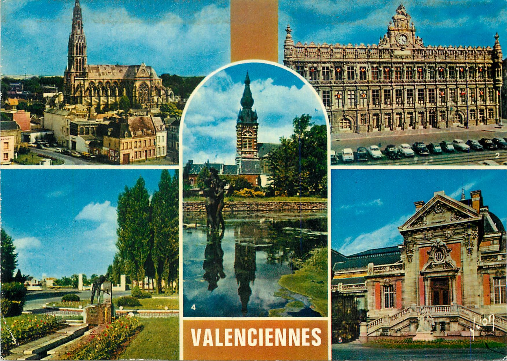 Valenciennes — Collage de sites emblématiques — Éditions Arcueil