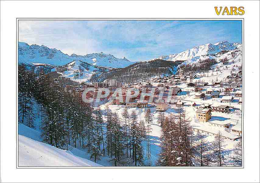 CPM Vars alt 1650 2750m (Hautes Alpes France) Vue generale