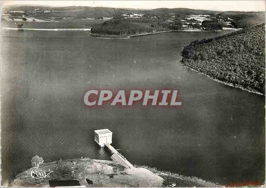 Barrage de VASSIVIÈRE — (Creuse et Haute-Vienne) — Éditions Aériennes Véritable