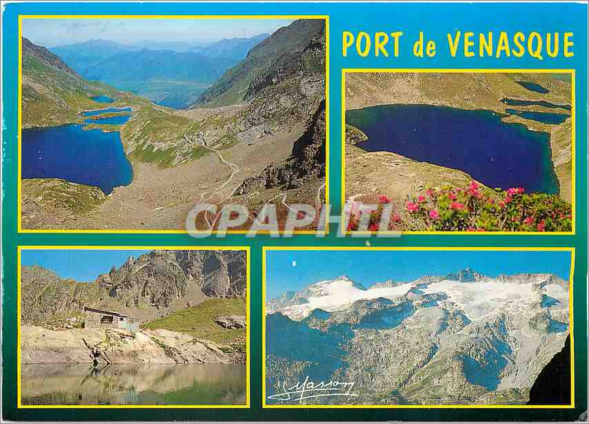 CPM Pyrenees au dessus de l'Hospice de France
