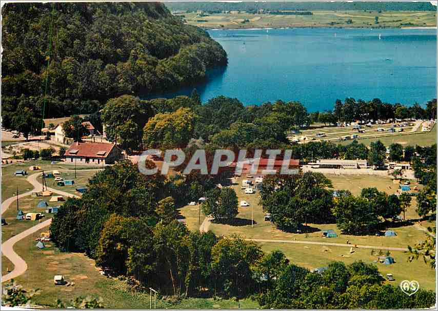 CPM La Franche Comte Pittoresque Environs de Lons les Saunier (Jura) Le Lac et le Domaine de Chalain
