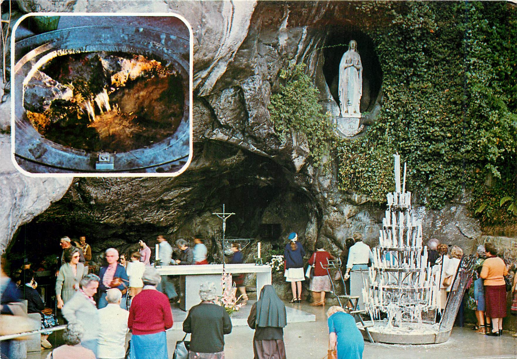 CPM Lourdes (H P) La grotte des Apparitions