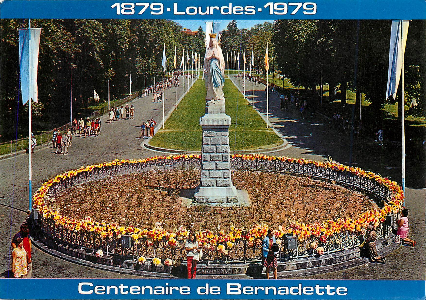 Lourdes — 100. Jubiläum von Bernadette — Verleger Dino A. Dolcet, Nr. 21N