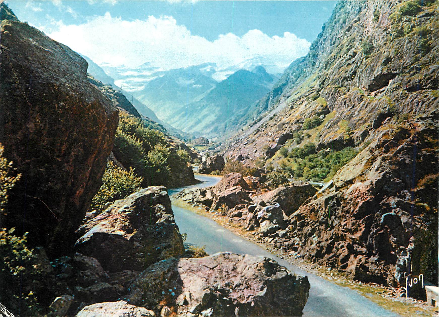 CPM Gavarnie Route du Cirque Le Grand Chaos 