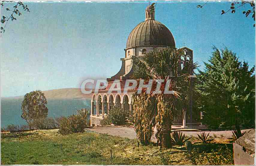 CPM Mount of the Beatitudes Here are situated a church and a convent belonging to the Italian Franci