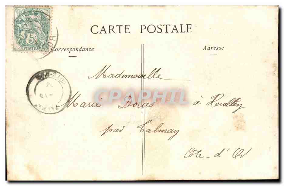 CPA Fantaisie Enfants Bonne fete Ste MArie  — Rückseite