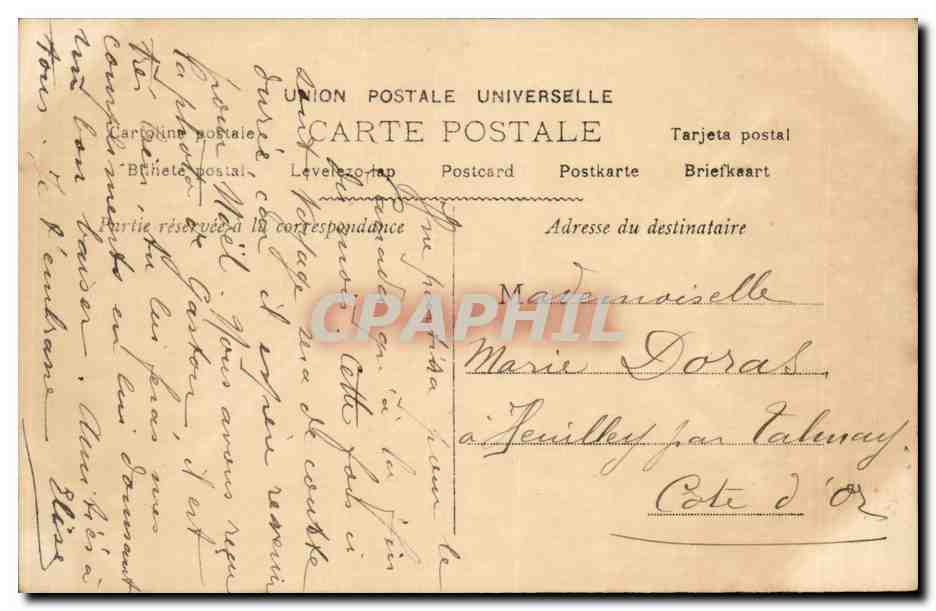Junges Paar mitten unter Rosen — Szene der Höflichkeit — anonymer Verlag, Nr. 690 — Rückseite