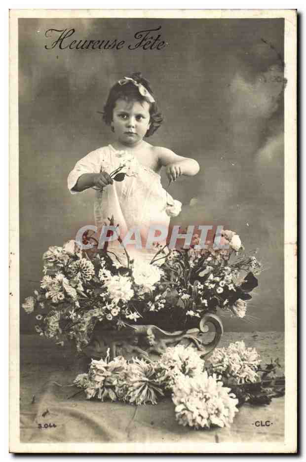 CPA Fantaisie Enfant Heureuse fete