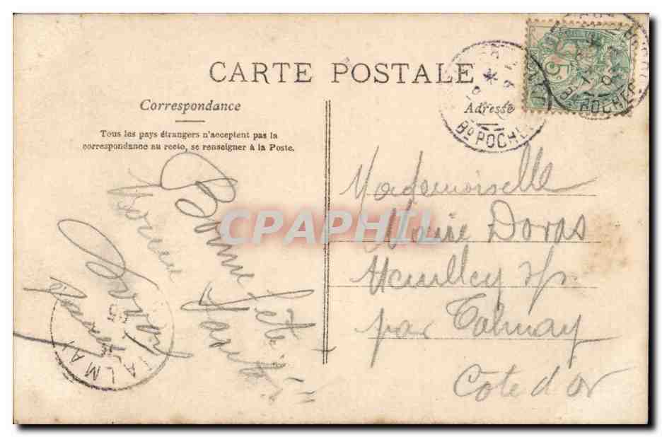 CPA Fantaisie Enfants — Verso
