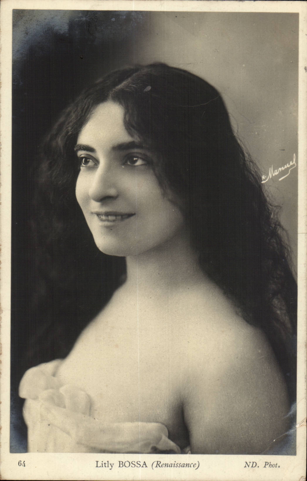 Litly BOSSA (Renaissance) — portrait — ND. Phot.