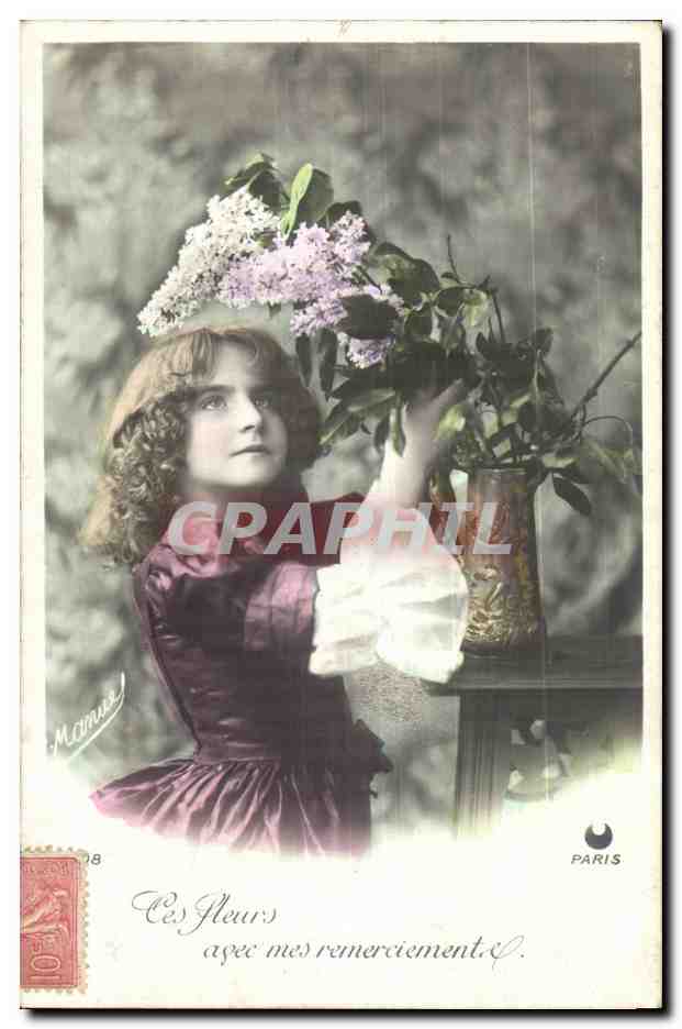 CPA Fantaisie Enfant Jeune fille