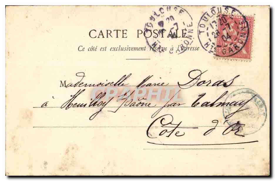 Péchés Capitauaux — Paresse — Prototipo A. Bepoche & Co. Nauoy — Verso