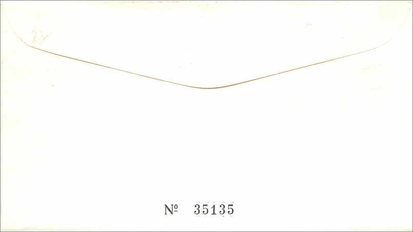 Lettre Cover Etats-Unis Richard Nixon 1973  — Back