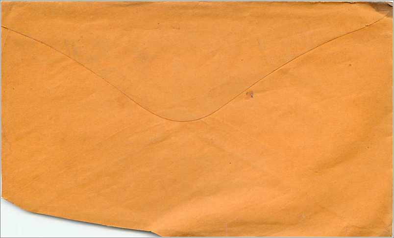Lettre Cover Etats-Unis Charees City  — Verso