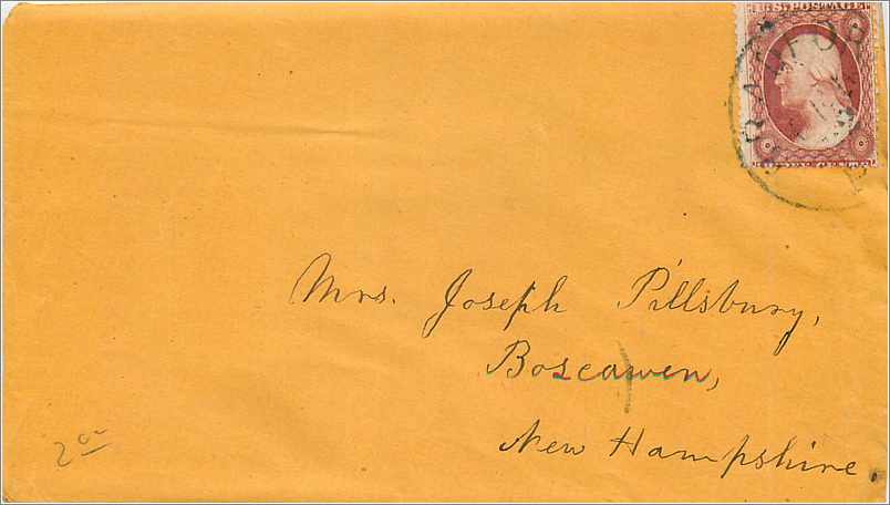Carte postale jaune — adresse manuscrite — timbre impérial britannique