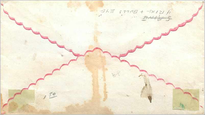 Lettre Cover Etats-Unis 3c Orland to Maine — Verso