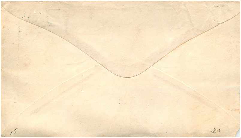 Lettre Cover Etats-Unis 3c to Illinois Dixon — Verso