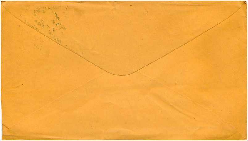Lettre Cover Etats-Unis 3c Martinsburgh — Verso