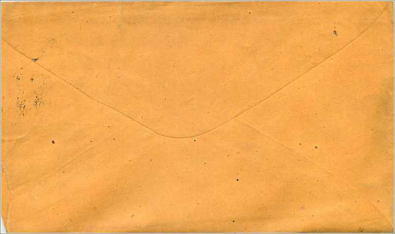 Lettre Cover Etats-Unis  — Rückseite