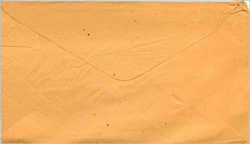 Lettre Cover Etats-Unis 3c  — Verso