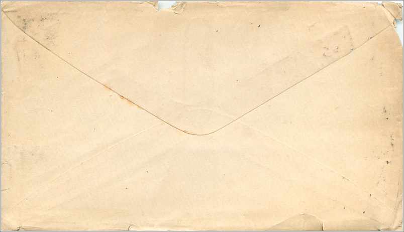 Lettre Cover Etats-Unis San Francisco — Verso