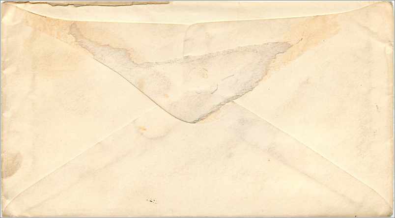 Lettre Cover Etats-Unis Augusta — Verso