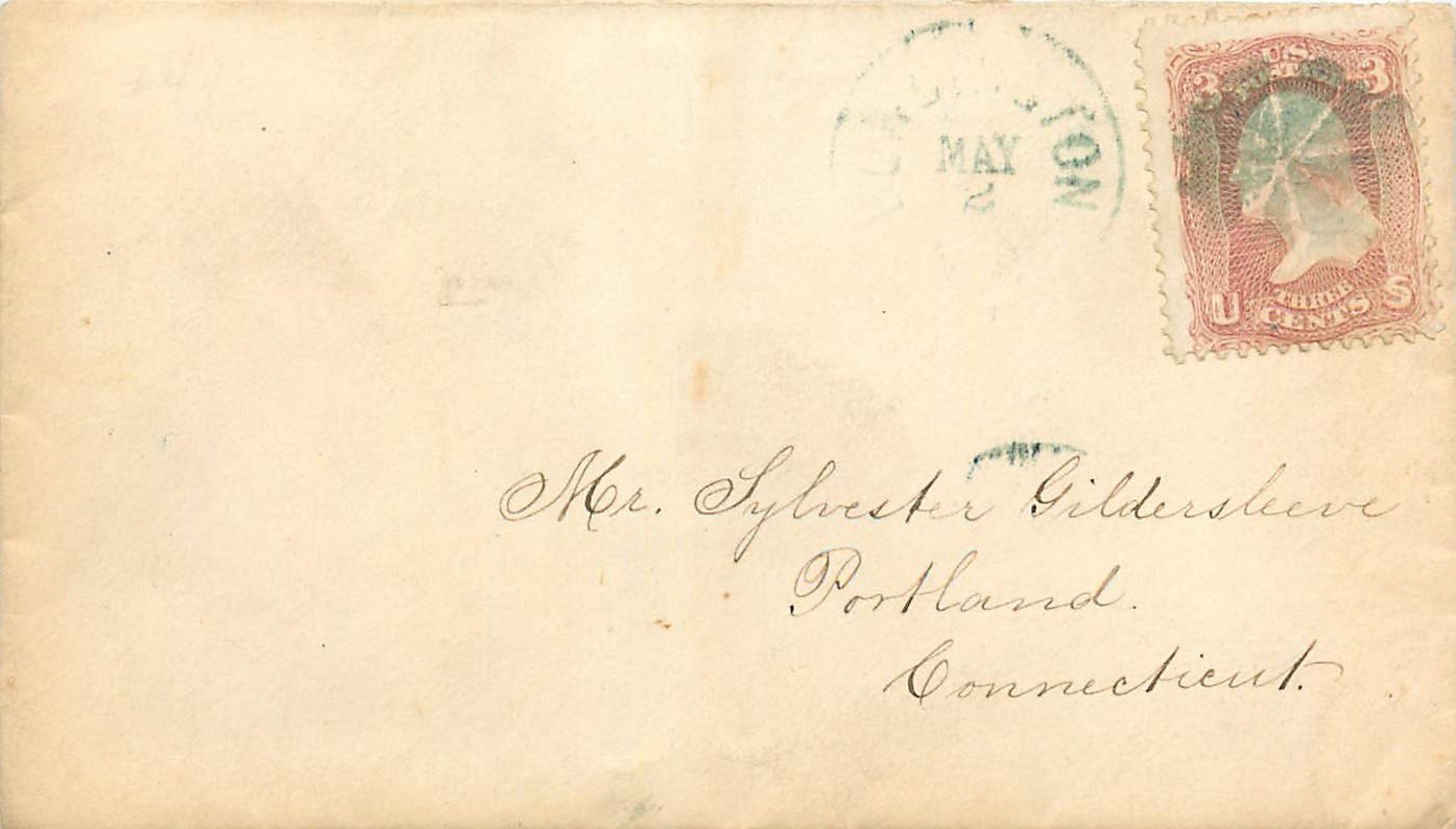 Lettre Cover Etats-Unis 3c to Portland