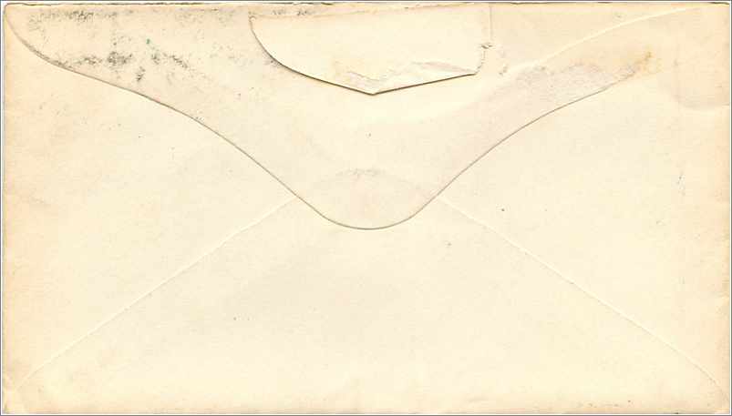 Lettre Cover Etats-Unis 3c to Portland — Rückseite