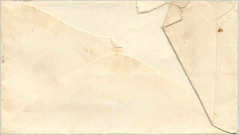 Lettre Cover Etats-Unis 3c  — Rückseite