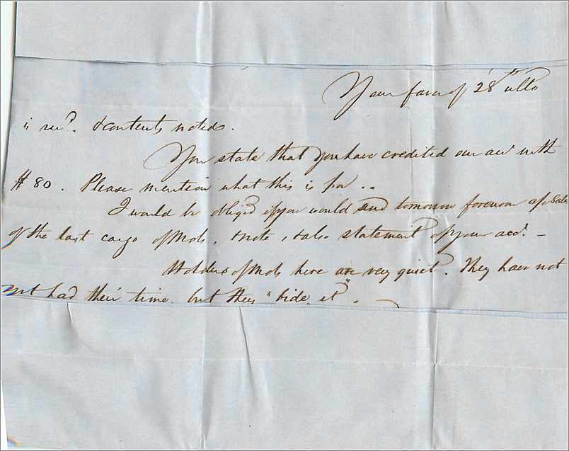 Lettre Cover Etats-Unis 3c to Boston — Rückseite
