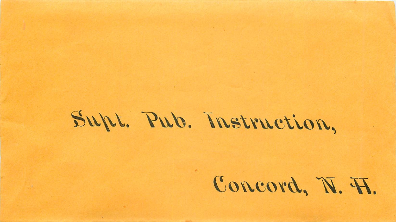 Lettre Cover Etats-Unis Conord