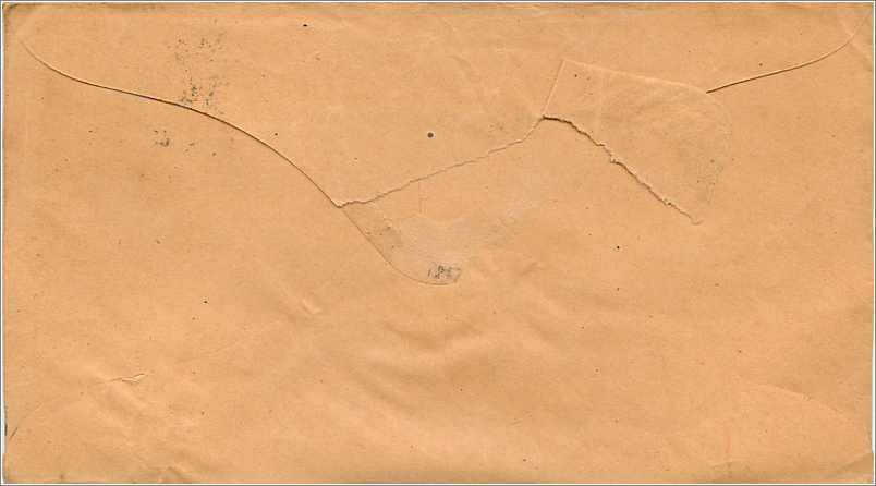 Lettre Cover Etats-Unis 3c Philadelphia — Rückseite