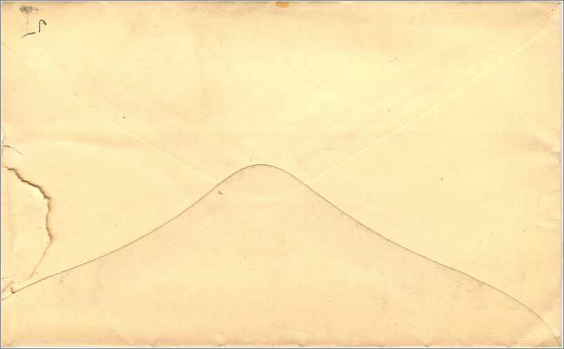 Lettre Cover Etats-Unis 3c Stamford — Rückseite