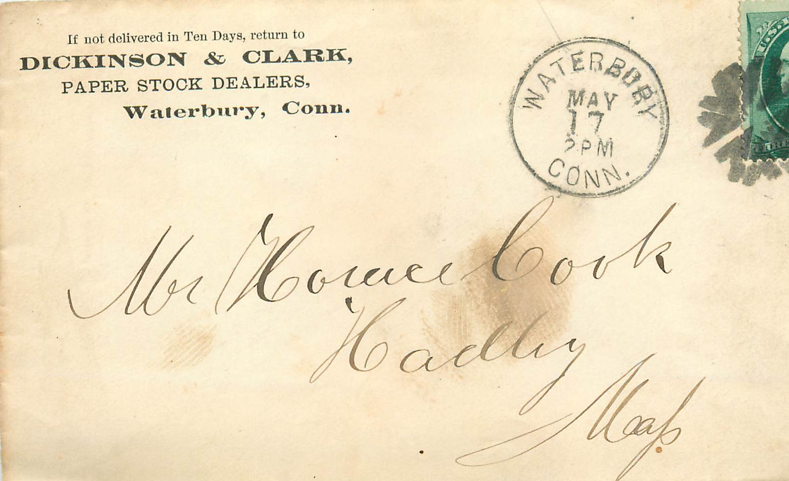 Lettre Cover Etats-Unis 3c Buffalo