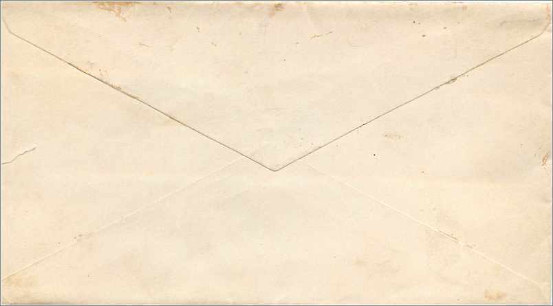 Lettre Cover Etats-Unis 3c — Rückseite