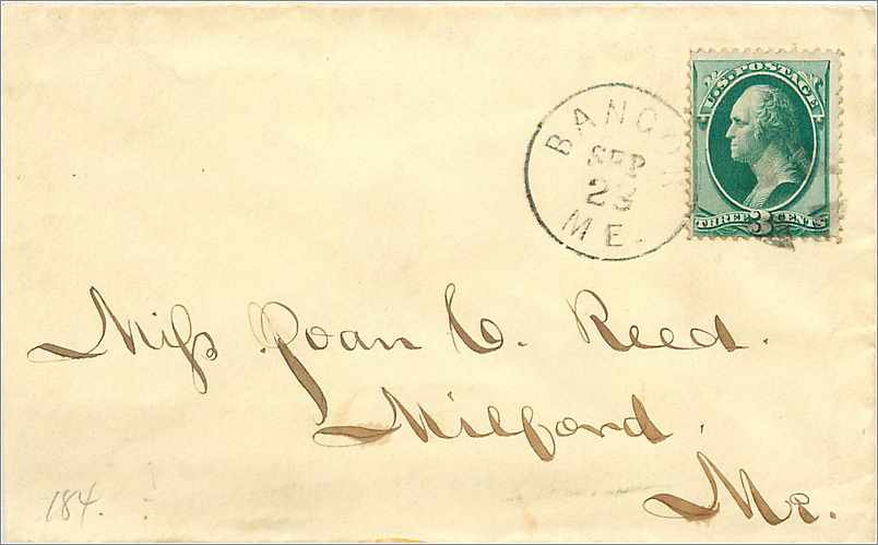 Lettre Cover Etats-Unis 3c Bancok