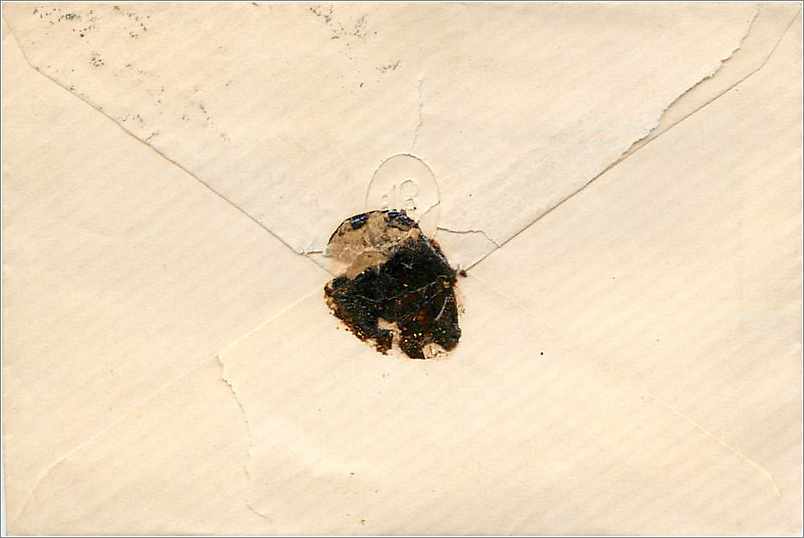 Lettre Cover Etats-Unis 2c Philadelphia  — Verso