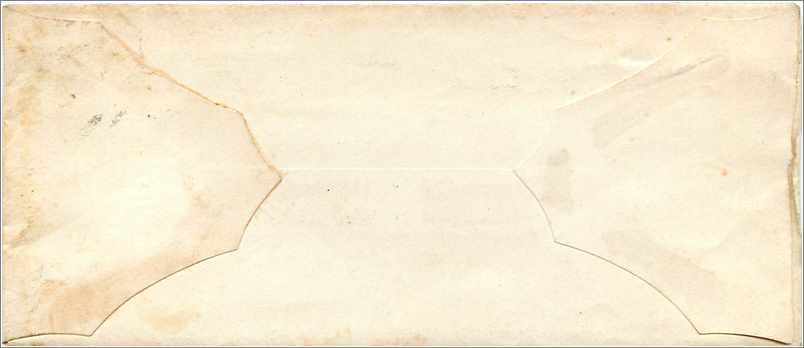 Lettre Cover Etats-Unis 3c New York Train — Verso