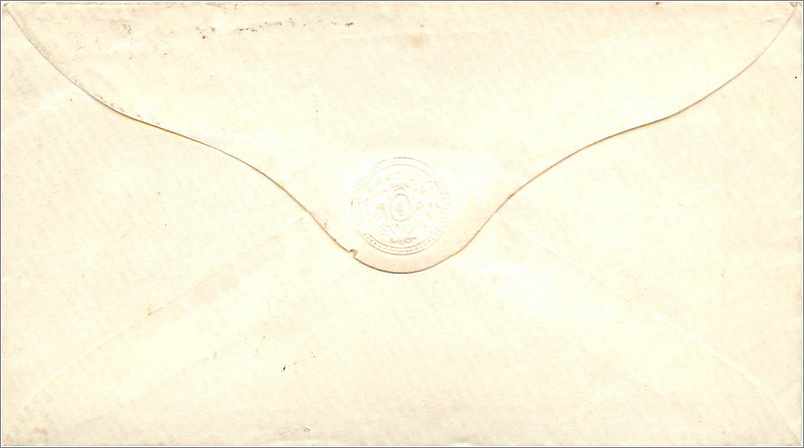 Lettre Cover Etats-Unis 3c Hartford — Rückseite