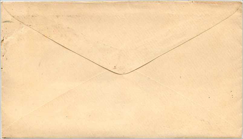 Lettre Cover Etats-Unis 2c Troy  — Rückseite