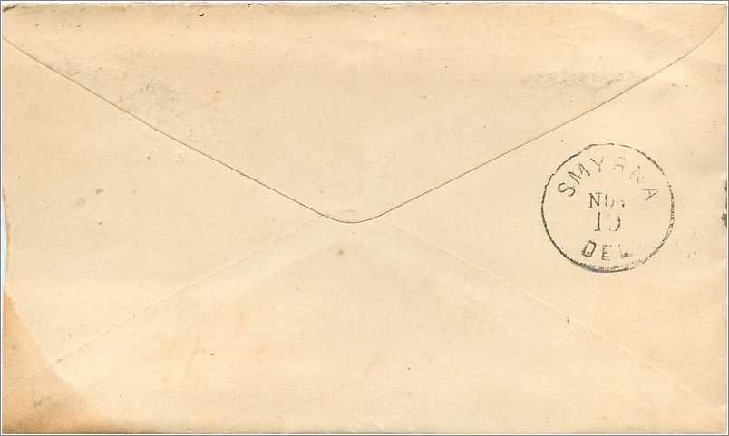 Lettre Cover Etats-Unis 2c Philadelphia  — Verso