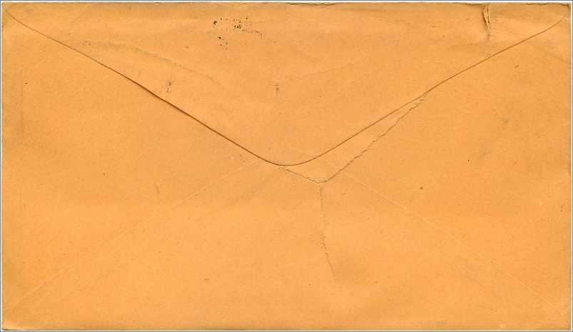 R. L. Brower, Wholesale Commission Merchant — New York — 3 cents US postage stamp — Rückseite