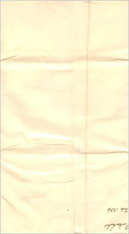 Lettre Cover Etats-Unis Boston 1836 — Back