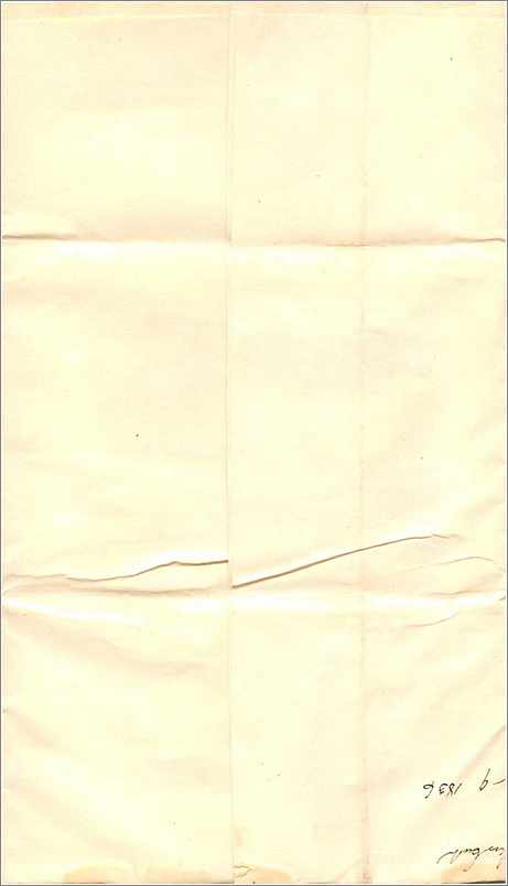 Lettre Cover Etats-Unis Boston 1836 — Back