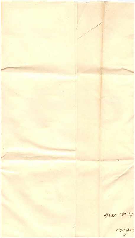 Lettre Cover Etats-Unis Boston 1836 — Back