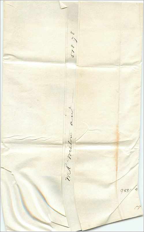 Lettre Cover Etats-Unis Boston 1836 — Back