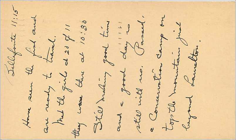 Lettre Cover Etats-Unis 1c 1933 Bellefonte — Verso