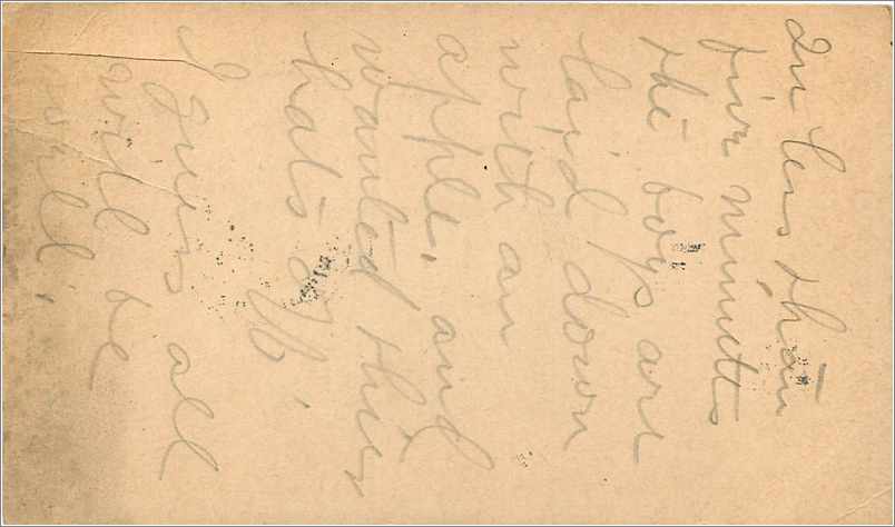 Lettre Cover Etats-Unis Jefferson 1901 — Verso