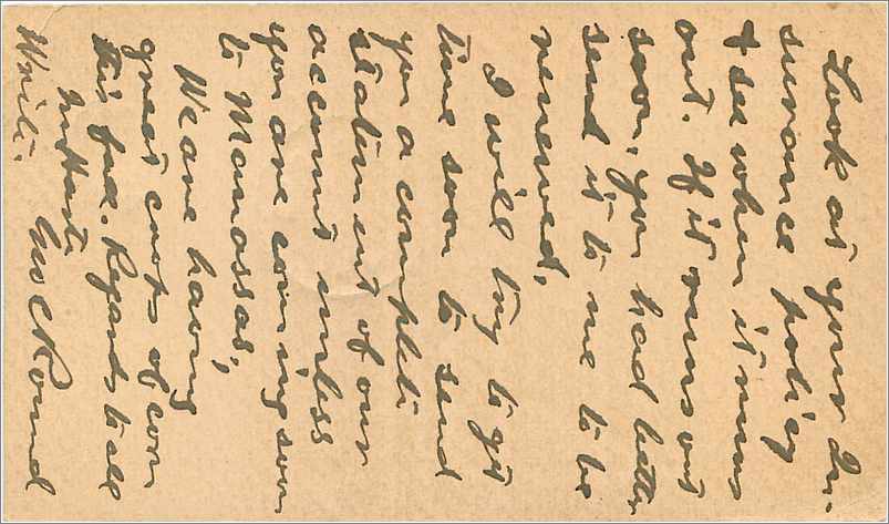 Lettre Cover Etats-Unis 1c Manassas  — Rückseite