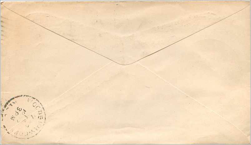 Lettre Cover Etats-Unis 2c Bay State Winona Minn 1901 Waterbury — Rückseite